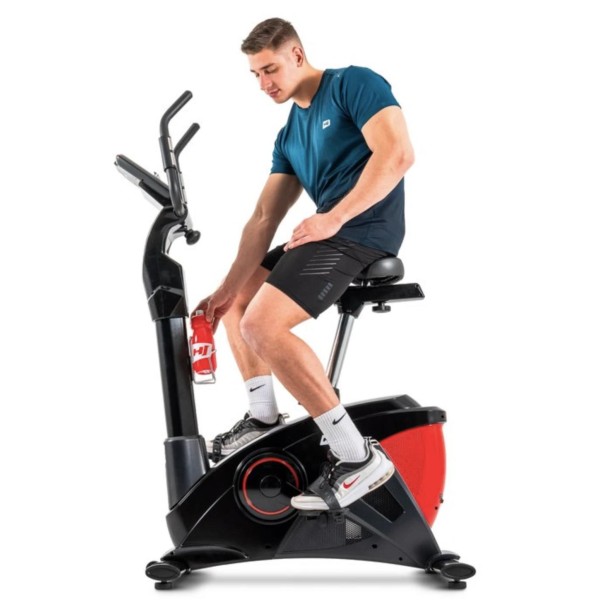 Велотренажер Hop-Sport HS-090H Apollo червоний iConsole+ Мат