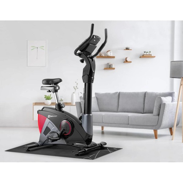 Велотренажер Hop-Sport HS-090H Apollo червоний iConsole+ Мат