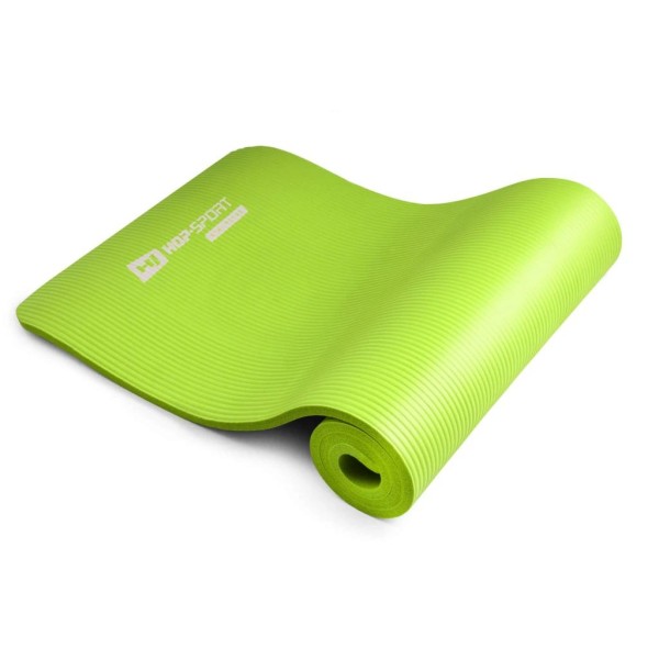 Мат для фітнесу та йоги Hop-Sport HS-N015GM 1,5 см салатовий