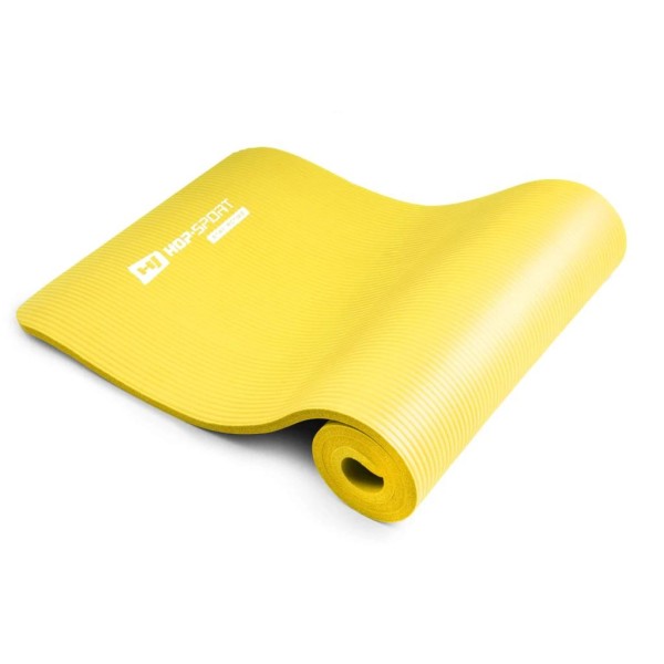 Мат для фітнесу та йоги Hop-Sport HS-N015GM 1,5 см жовтий