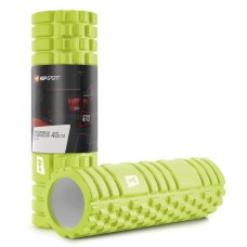 Роллер масажер (валик, ролик) Hop-Sport EVA 45см салатовий