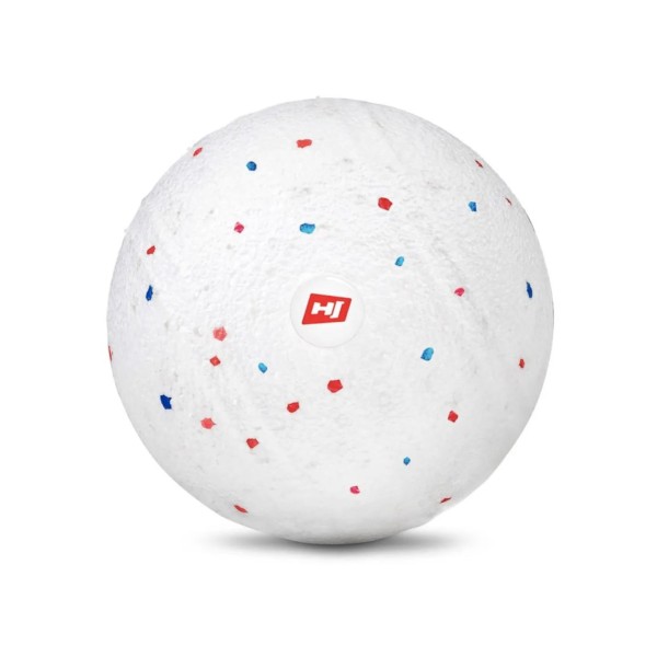 Масажний м'яч EPP 100 мм Hop-Sport HS-P100MB білий