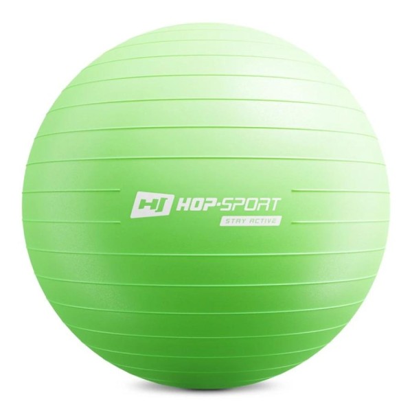Фітбол Hop-Sport 65 см зелений + насос 2020