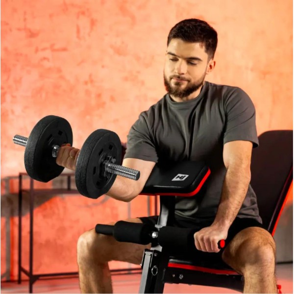 Гантеля композитна Hop-Sport 20кг
