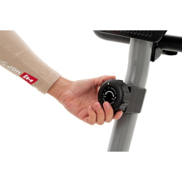 Велотренажер магнітний Hop-Sport HS-2050H Sonic сріблястий