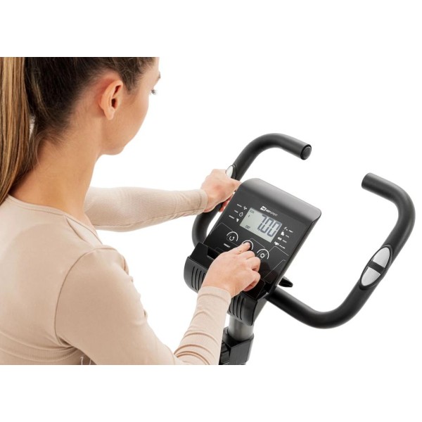 Велотренажер магнітний Hop-Sport HS-2050H Sonic сріблястий