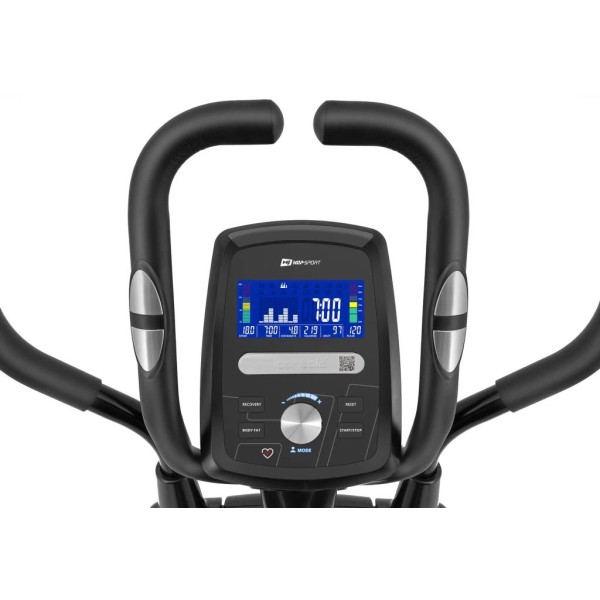 Орбітрек Hop-Sport HS-060C Blaze чорно-срібний iConsole+ мат (2020)