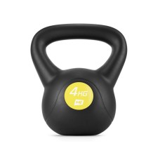 Гиря вінілова 4кг Hop-Sport HS-PB004KB чорна