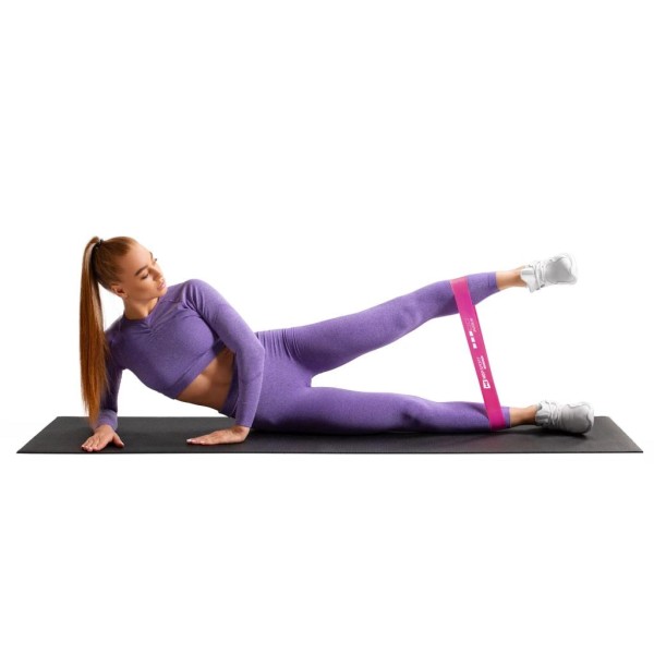 Набір резинок для фітнесу Hop-Sport 600x50mm HS-L650RLP рожевий