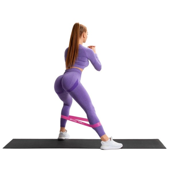 Набір резинок для фітнесу Hop-Sport 600x50mm HS-L650RLP рожевий