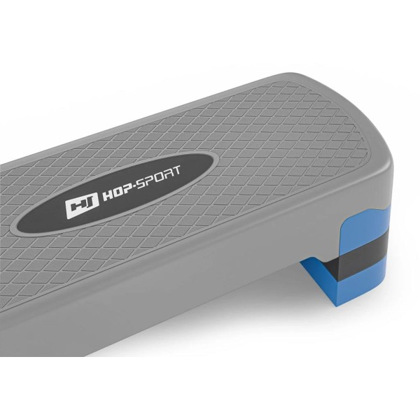 Степ платформа Hop-Sport HS-PP020AS сіро-синя