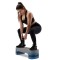 Степ платформа Hop-Sport HS-PP020AS сіро-синя