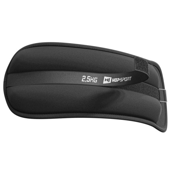 Обважнювачі для ніг та рук Hop-Sport HS-S005WB 2х2,5 кг чорні
