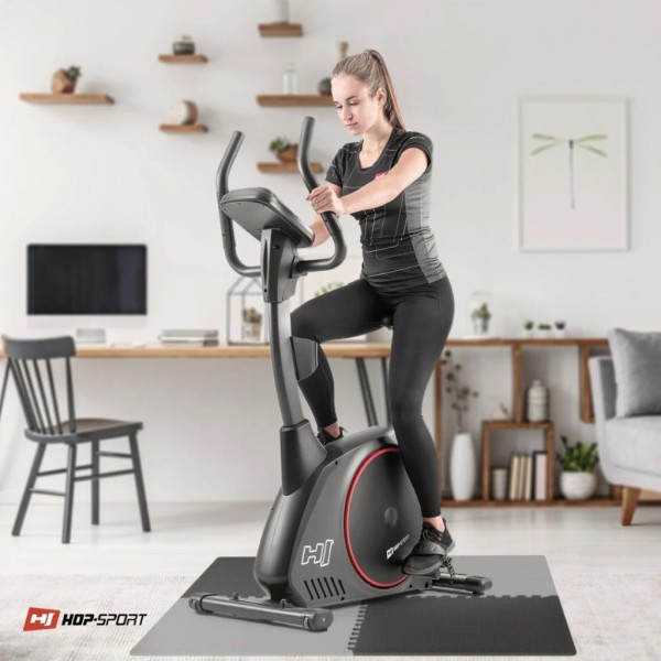Мат-пазл Hop-Sport EVA 2cm HS-A020PM - 4 частин чорно-сірий