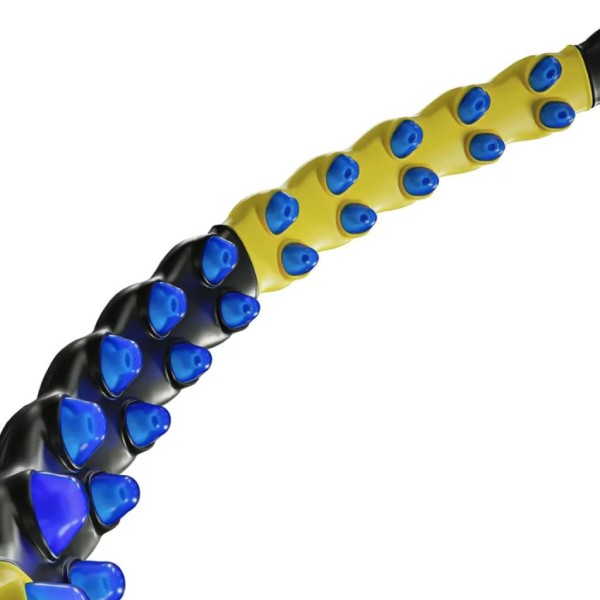 Хулахуп Hop-Sport HS-080HH з масажером 110см чорно-жовтий