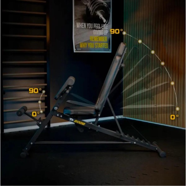 Лавка тренувальна Trex Sport TX-200B із партою Скотта