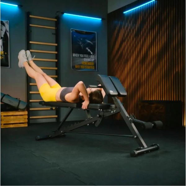 Лавка тренувальна Trex Sport TX-200B із партою Скотта