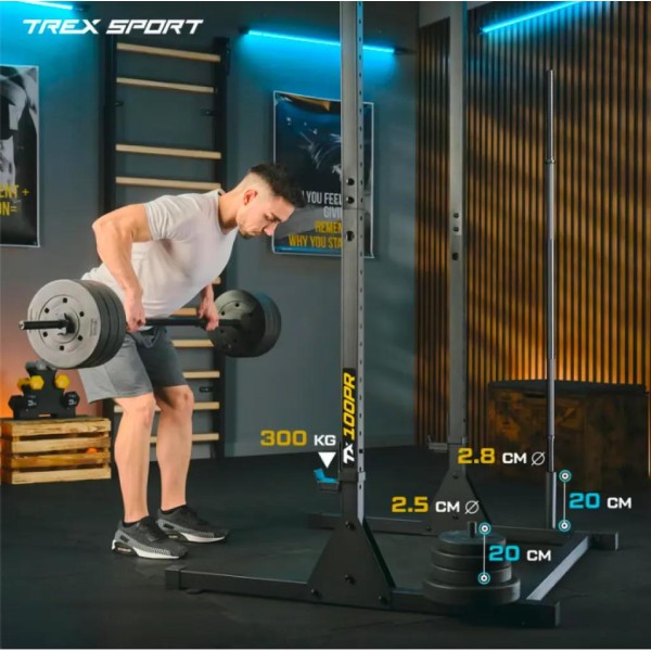 Стаціонарний підлоговий турнік Trex Sport TX-100PR