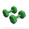 Гантелі для фітнесу композитні Hop-Sport HS-C020DS 2х2кг зелений