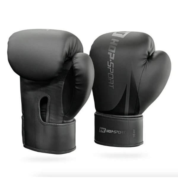 Боксерські рукавиці Hop-Sport HS-BG10 10oz чорні