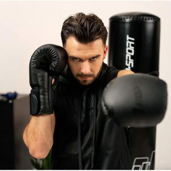 Боксерські рукавиці Hop-Sport HS-BG10 10oz чорні