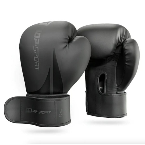 Боксерські рукавиці Hop-Sport HS-BG10 10oz чорні