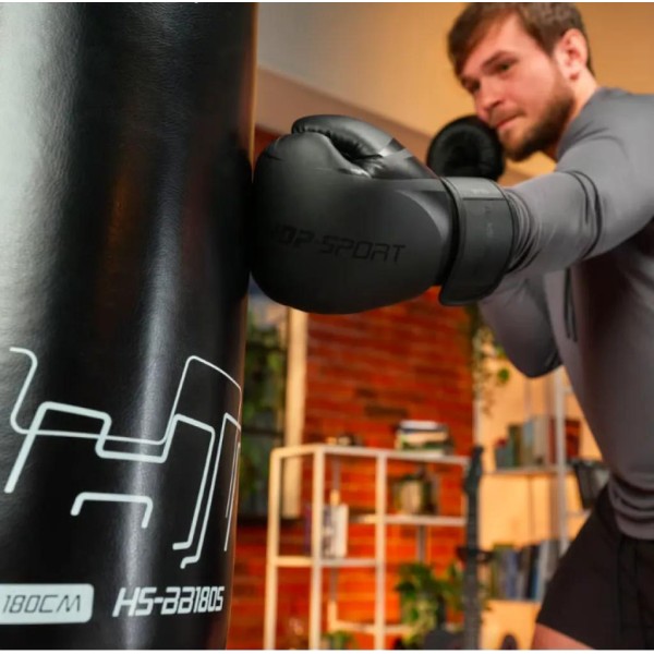 Боксерські рукавиці Hop-Sport HS-BG10 10oz чорні