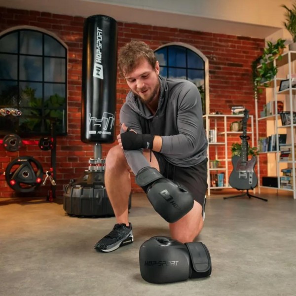 Боксерські рукавиці Hop-Sport HS-BG12 12oz чорні