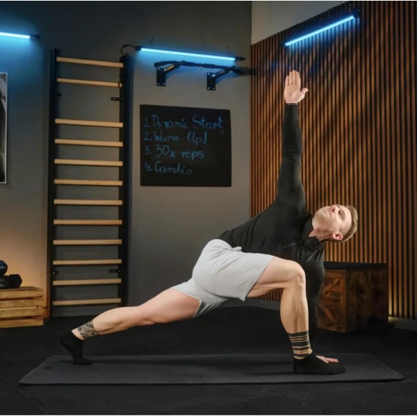 Коврик для йоги TX-019NGM NBR 1см 190х80 чорний