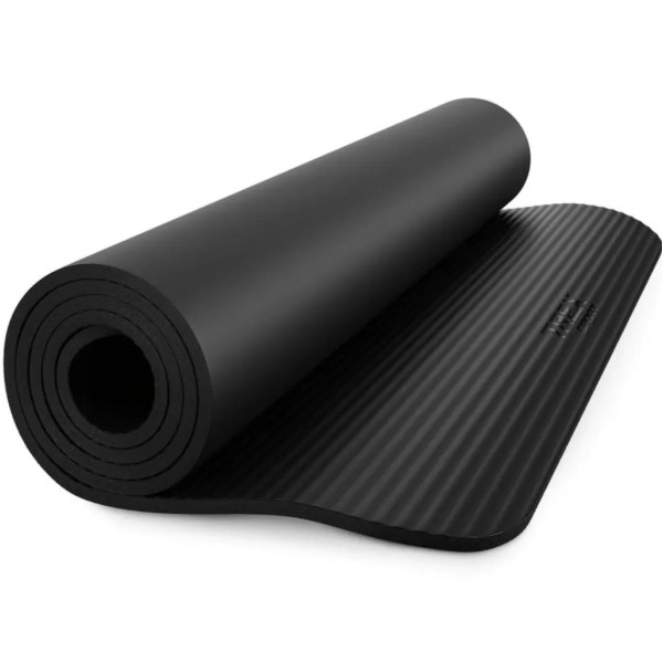 Коврик для йоги TX-019NGM NBR 1см 190х80 чорний