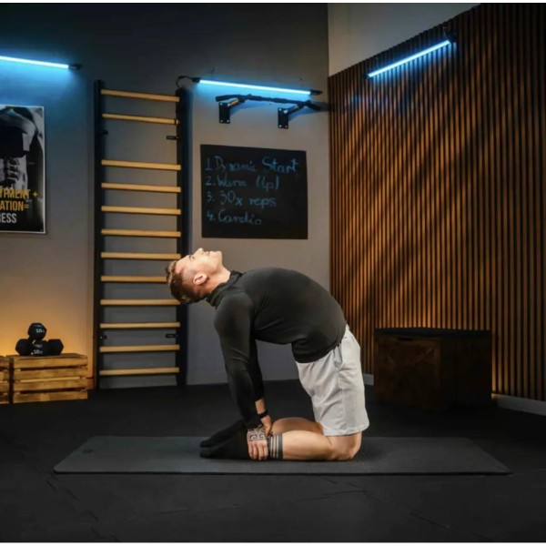 Коврик для йоги TX-019NGM NBR 1см 190х80 чорний