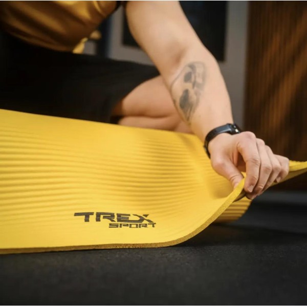 Коврик для йоги TX-019NGM NBR 1см 190х80 жовтий
