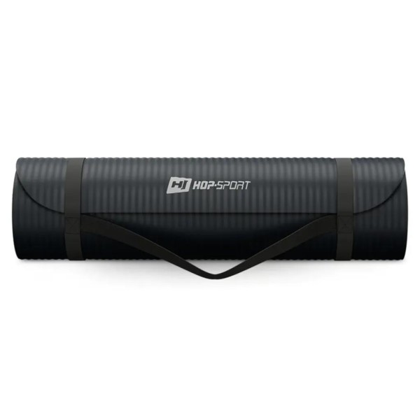Коврик для йоги Hop-Sport HS-NB010GM NBR 1см чорний