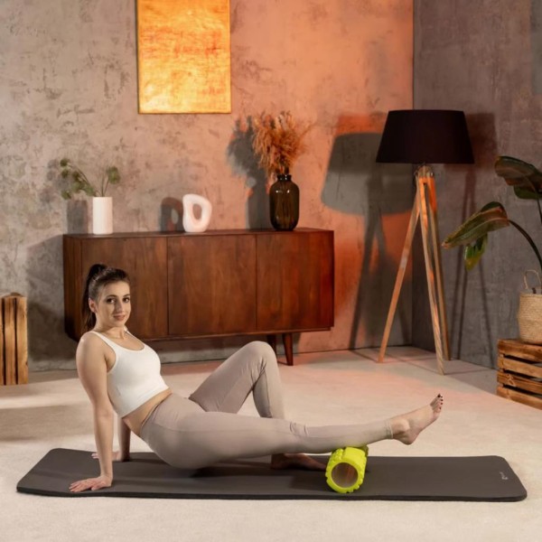 Коврик для йоги Hop-Sport HS-NB010GM NBR 1см графітовий