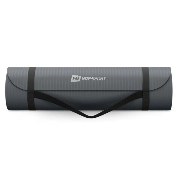 Коврик для йоги Hop-Sport HS-NB010GM NBR 1см графітовий