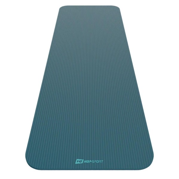 Коврик для йоги Hop-Sport HS-NB010GM NBR 1см темний морський