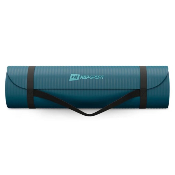 Коврик для йоги Hop-Sport HS-NB010GM NBR 1см темний морський