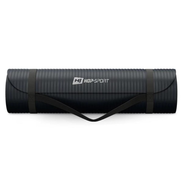 Коврик для йоги Hop-Sport HS-NB015GM NBR 1,5см чорний