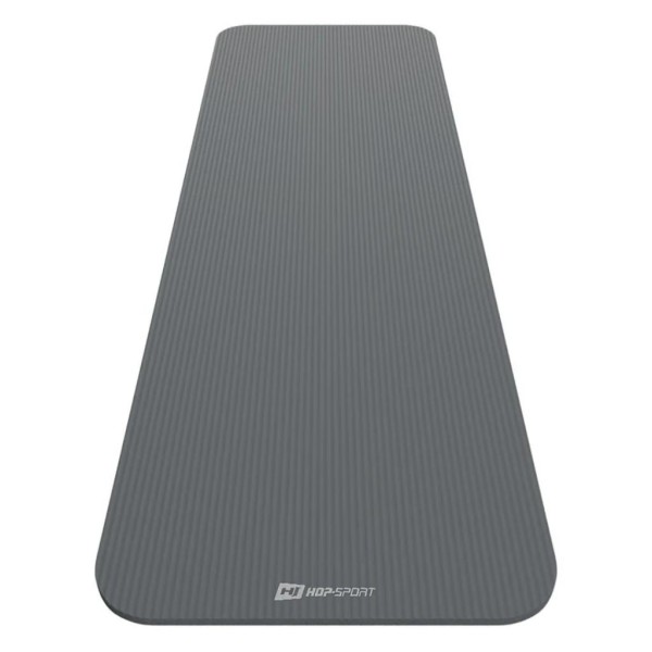 Коврик для йоги Hop-Sport HS-NB015GM NBR 1,5см графітовий