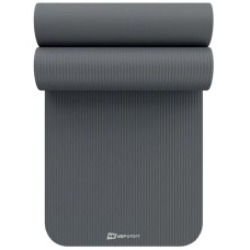 Коврик для йоги Hop-Sport HS-NB015GM NBR 1,5см графітовий