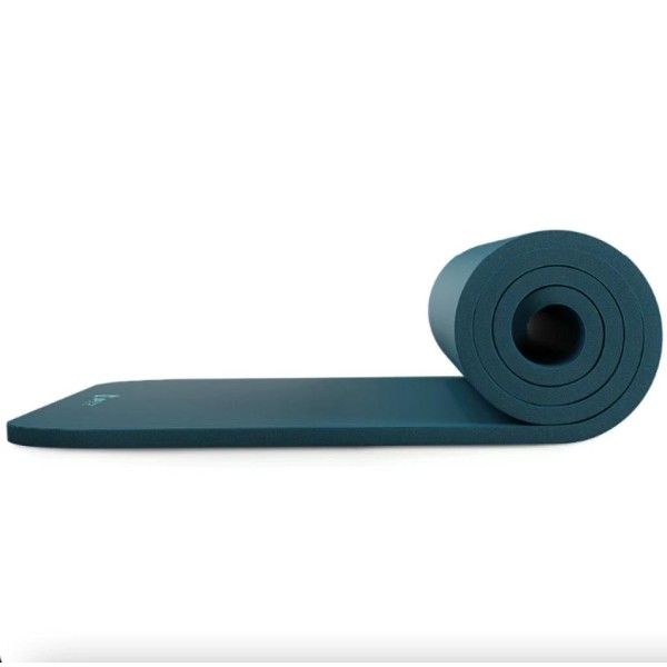 Коврик для йоги Hop-Sport HS-NB015GM NBR 1,5см темний морський