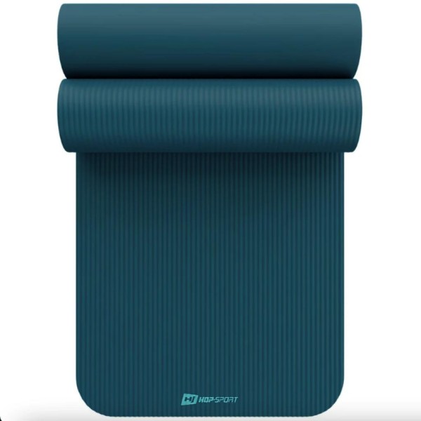 Коврик для йоги Hop-Sport HS-NB015GM NBR 1,5см темний морський