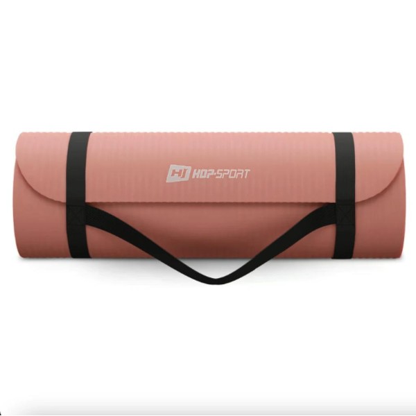 Коврик для йоги Hop-Sport HS-NB015GM NBR 1,5см персиковий