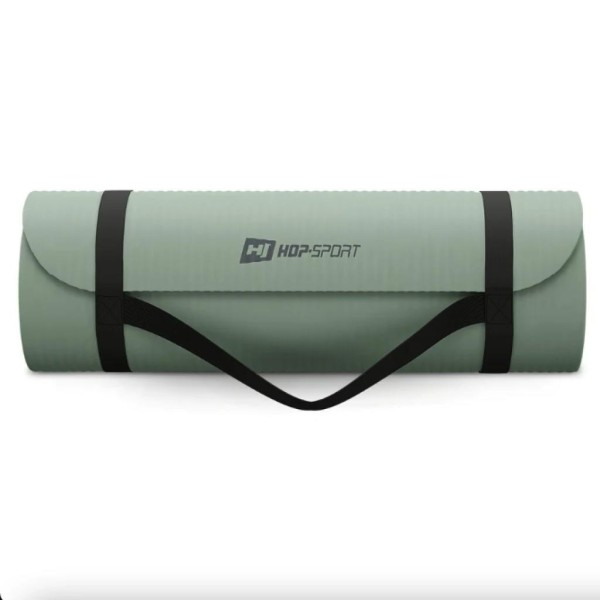 Коврик для йоги Hop-Sport HS-NB015GM NBR 1,5см оливковий