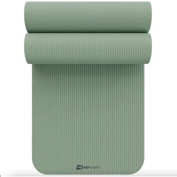 Коврик для йоги Hop-Sport HS-NB015GM NBR 1,5см оливковий