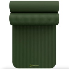 Коврик для йоги Hop-Sport HS-NB015GM NBR 1,5см темно-зелений