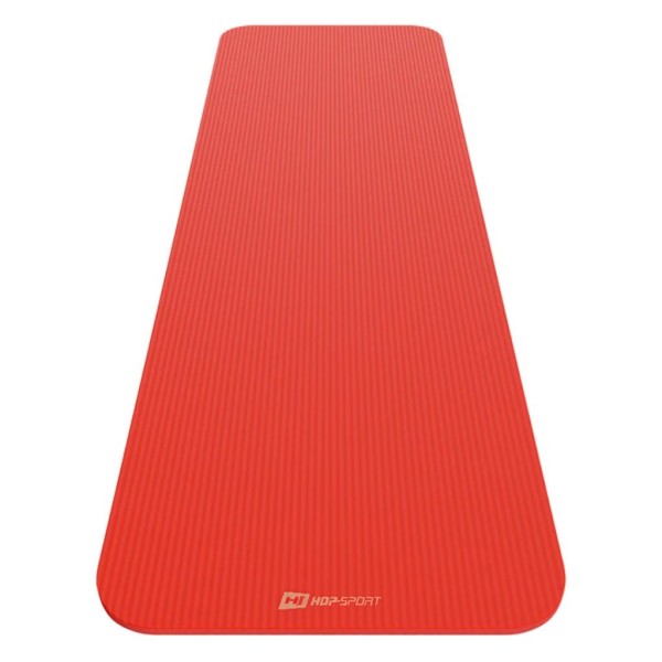Коврик для йоги Hop-Sport HS-NB015GM NBR 1,5см яскраво-червоний