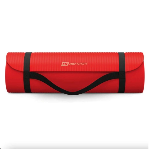 Коврик для йоги Hop-Sport HS-NB020GM NBR 2см яскраво-червоний