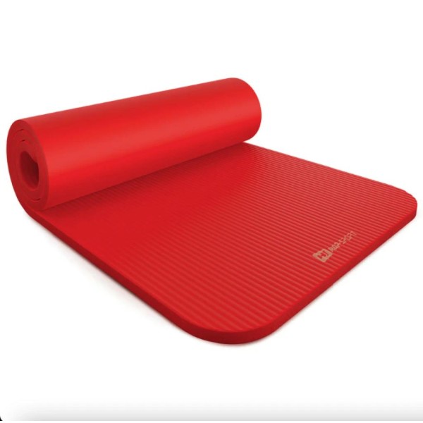 Коврик для йоги Hop-Sport HS-NB020GM NBR 2см яскраво-червоний