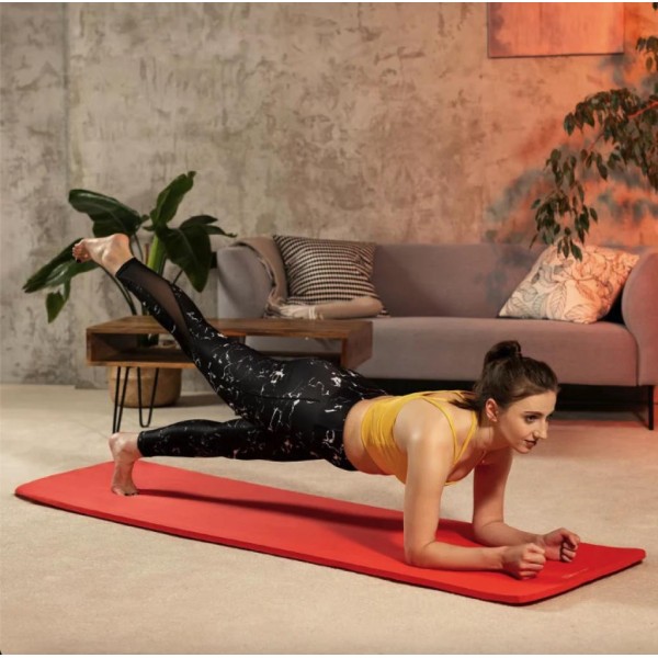 Коврик для йоги Hop-Sport HS-NB020GM NBR 2см яскраво-червоний
